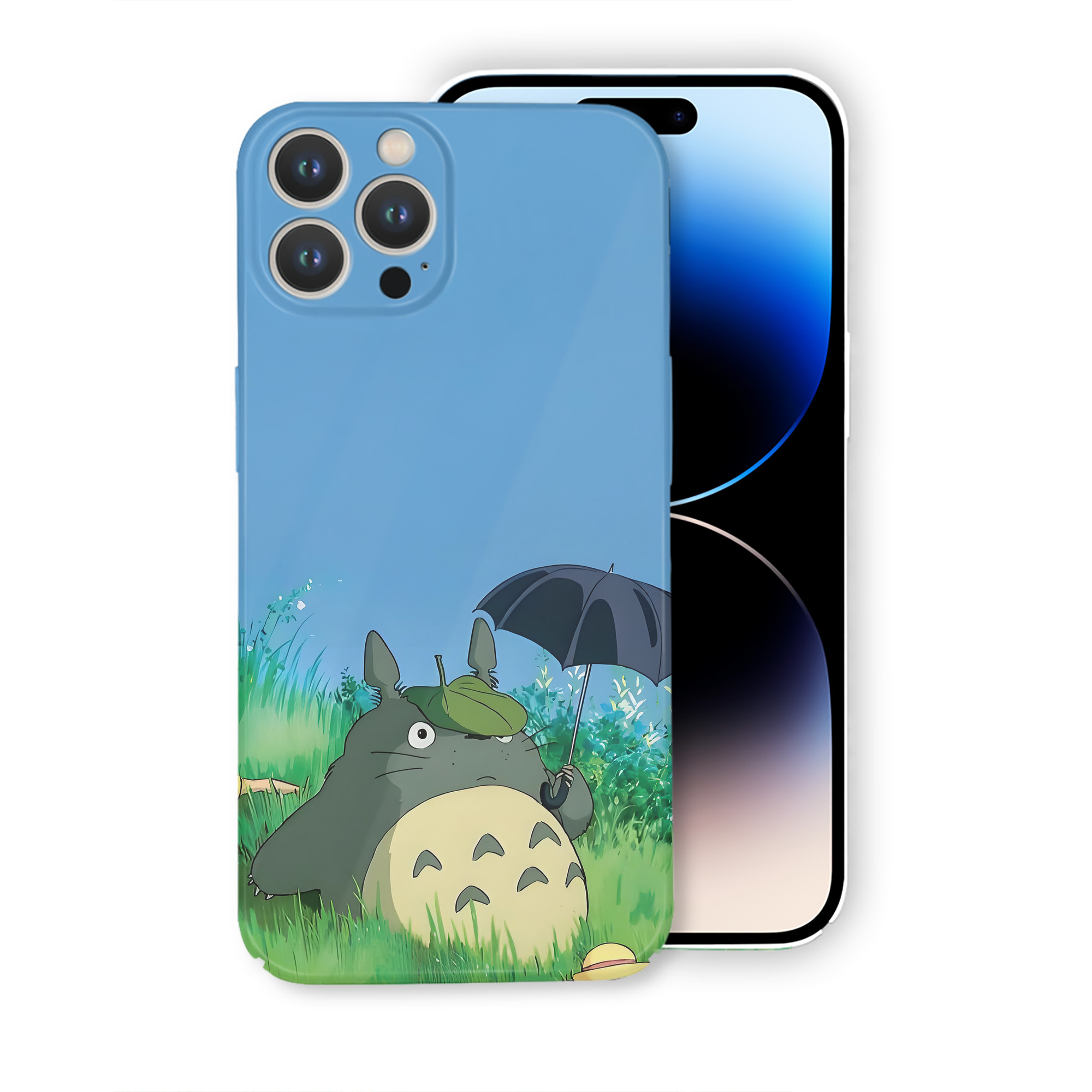 （画像用） となりのトトロ 草壁メイ 草壁サツキ My Neighbor Totoro Satsuki Kusakabe Mei Kusakabe 【iPhone 14シリーズ対応】ハードケース